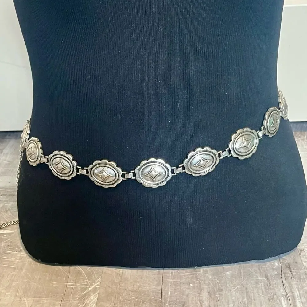 Metal Southwest style belt